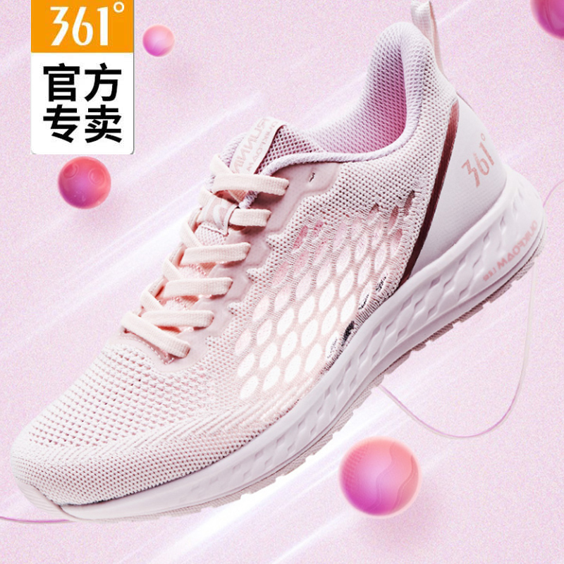 361 Women's Shoe Casual Running Shoe 2019 Summer New Mesh Breathable Lightweight Sports Running Shoe Women 581922204