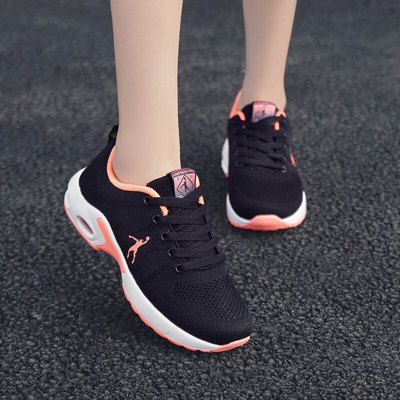 Jordan Gran women's shoes, sports shoes, spring and summer mesh breathable running shoes, air cushion board shoes, travel shoes, thick soles