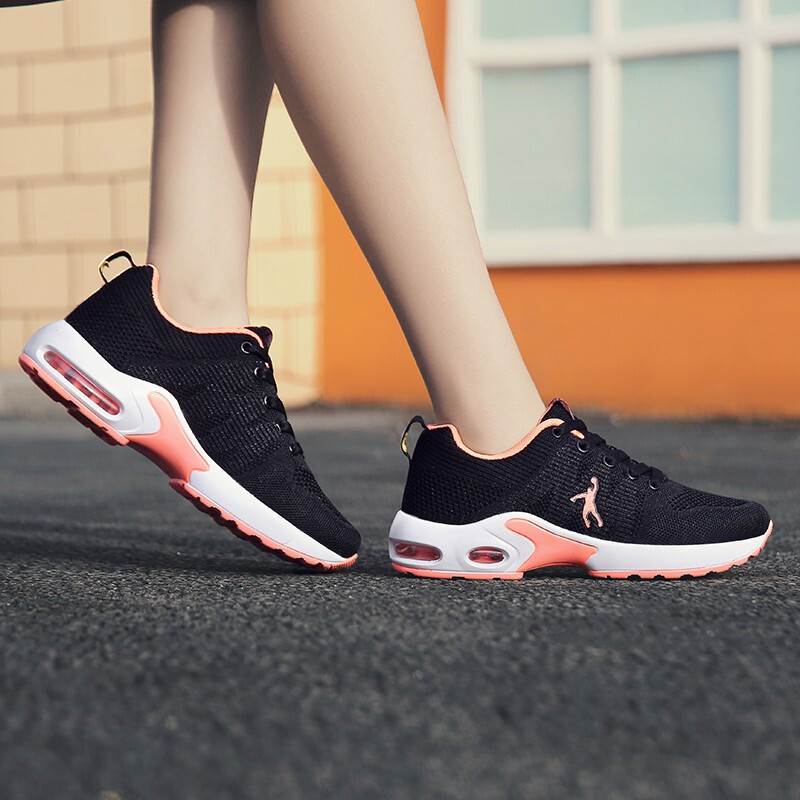 Jordan Gran sneakers for women's casual shoes, air cushioned running shoes, thick sole shoes, Korean version, trendy and versatile mesh surface