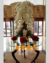 客厅售楼部样板房欧式现代装 落地大花瓶仿真插花艺套装 酒店 饰摆件
