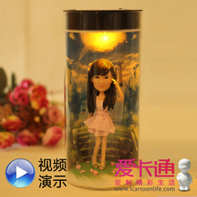 人偶定制 情侣礼物 阳光罐 照片定制 软陶人偶 软陶公仔 真人公仔