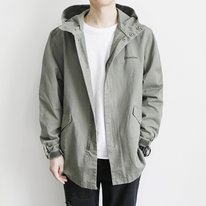 春季新款日系复古外套男