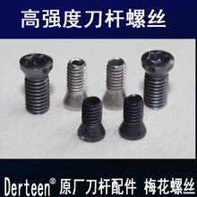 Derteen高强度数控刀杆螺丝 梅花螺丝 刀杆配件2.5*6 3.5*12 4*10