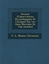 【预售】Recueil D'Observations Physiologiques Et Clinique...