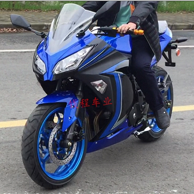 小忍者摩托车150到400cc建设双缸水冷跑车摩托车赛车戟锋跑车战隼