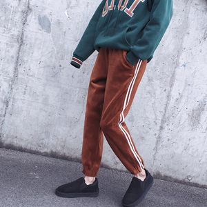 秋冬学生加绒运动裤