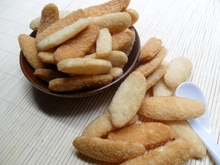 包邮杭州特产油捞年糕胖年糕片年糕干香喷喷酥脆微甜干货500克