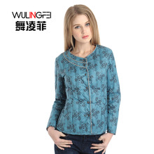 舞凌菲女士修身羽绒服内胆中老年内穿秋冬季长袖羽绒内衣清仓特价图片