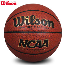 威尔胜wilson官方正品 NCAA学生室外水泥地耐磨7号成人比赛篮球