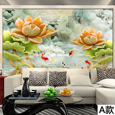 荷花壁纸墙纸3d品牌排行