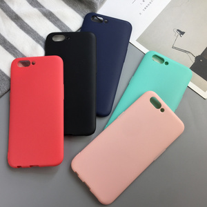 oppo纯色全包硅胶手机软壳