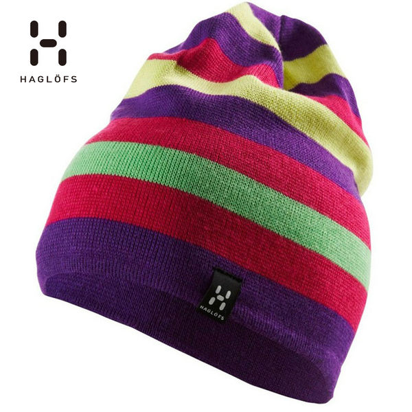 HAGLOFS/火柴棍户外时尚条纹防风保暖针织帽Twice Beanie 601901