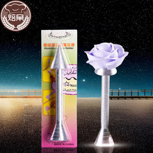 包邮 烘焙用具铝合金裱花棒裱花针裱花托裱玫瑰花托蛋糕裱花工具