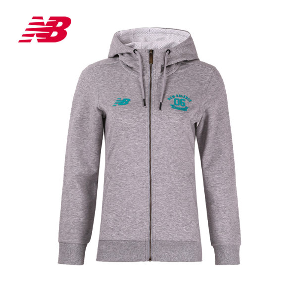 New Balance/NB 女款 长袖针织连帽外套 运动休闲外套AWJ71646