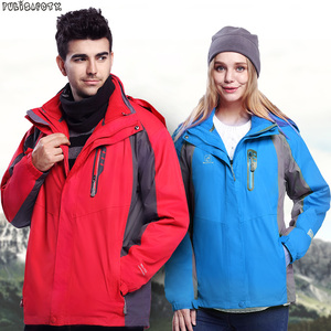 冬季户外单双层男女冲锋衣