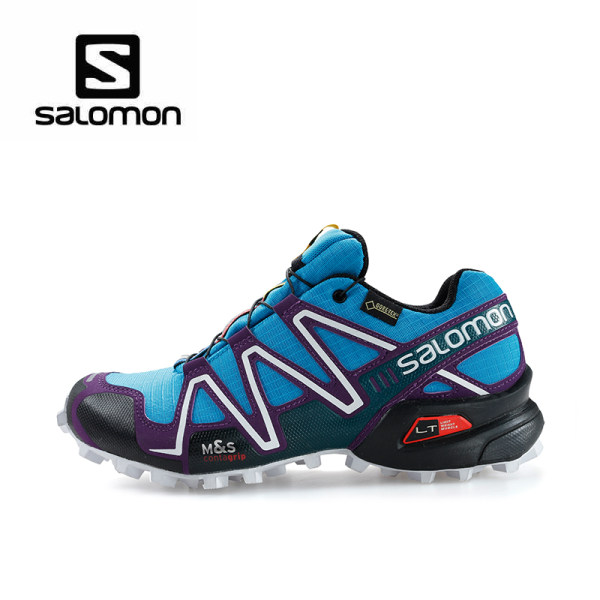 Salomon 萨洛蒙女款户外越野跑鞋 防水透气 SPEEDCROSS 3 GTX W