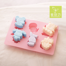 食品级十二生肖手工皂硅胶模具 A款 DIY烘焙矽胶模具 爱皂坊