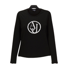 ARMANI阿玛尼 AJ系列正品 秋冬女士纯色长T恤 6X5T04-5J00Z图片