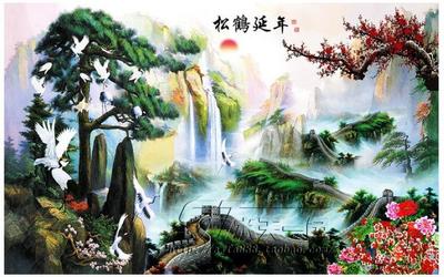 松鹤壁纸哪个牌子好