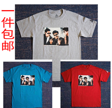 短袖 tee 夏男女 4pklabs 竖中指 肆个仆街 背影 赌神 陈冠希