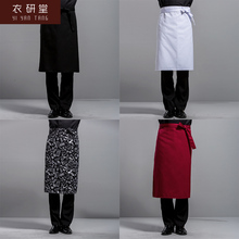 男西餐厅传菜工装 加厚围裙白色黑色两色 酒店厨师服工作围裙春夏装