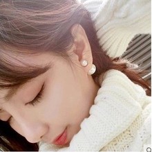 两对 包邮 双面可带多色珍珠波西米亚耳环复古耳环耳饰女 2015新款
