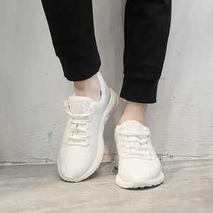 透气小白鞋男运动鞋百搭白色跑步鞋休闲男鞋