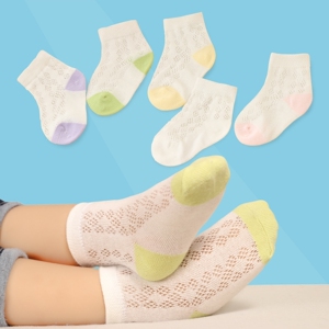 婴儿宝宝袜子夏季薄款