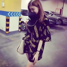2019夏季新款韩版宽松大码女装短袖t恤女ins潮半袖网红情侣上衣服