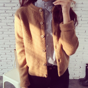 春装新款女装针织衫开衫