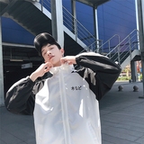 2018夏季薄款港风防晒衣服男士宽松休闲外套韩版潮流青少年男装