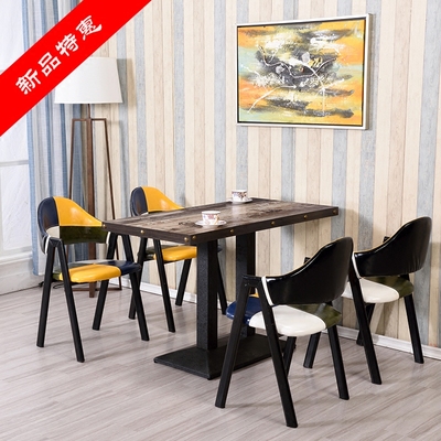 复古甜品店桌椅网店网址
