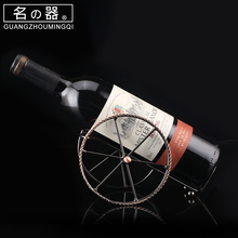 器小炮台红酒架红酒架摆件创意展示架酒瓶架家用欧式红酒架