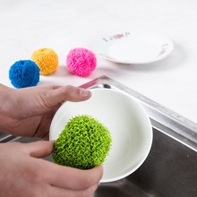 不伤涂层钢丝棉厨房清洁球 刷锅神器去污清洁刷锅刷碗洗锅钢丝球