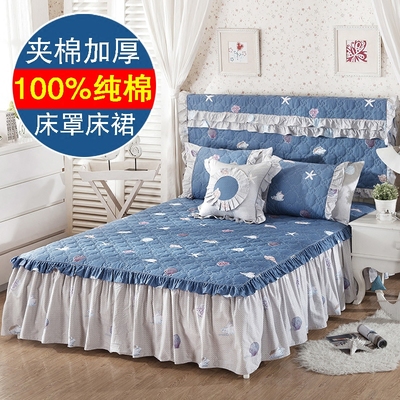 加厚纯棉夹棉床单单件特价