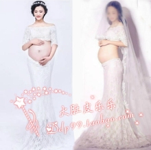 孕妇拍照写真服装 摄影影楼专用大肚照服饰衣服仙纱裙出租 258新款