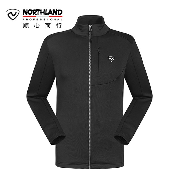 诺诗兰NORTHLAND秋冬户外软壳衣男保暖防风外套GQ965202
