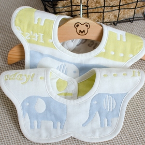 360度旋转婴儿围嘴口水巾