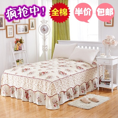 夹棉床裙全棉品牌巨惠