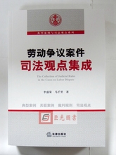凝练司法智慧 裁判规则 关联案例 法律出版社 正版 劳动争议案件司法观点集成 统一裁判尺度 典型案例 司法观点