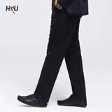 巨鲨大码男装肥佬胖子商务宽松休闲长裤加肥加大西裤裤子