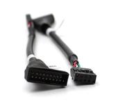 前置面板3.0转主板2.0转接线接口转换头 9插针口USB2.0排母 八鹰