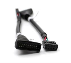 八鹰前置面板3.0转主板2.0转接线接口转换头9插针口USB2.0排母