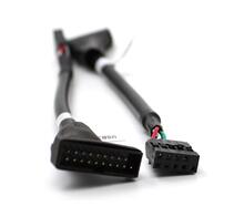 前置面板3.0转主板2.0转接线接口转换头 八鹰 9插针口USB2.0排母