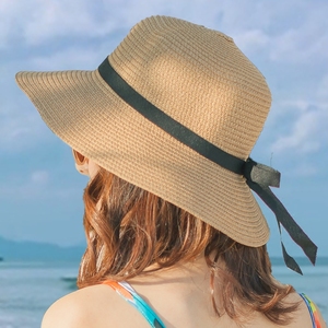 沙滩帽子女夏海边防晒太阳帽