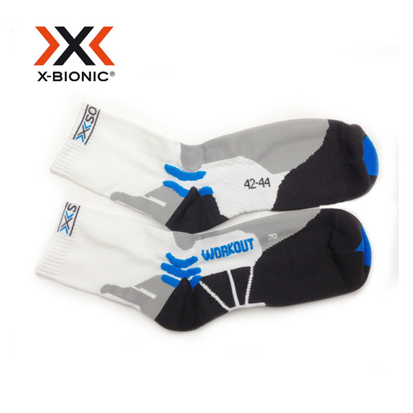 X-SOCKS 运动马拉松男士跑步短袜xbionic锻炼跑步袜