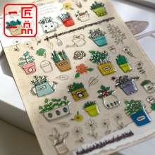 DIY装 植物园艺 饰贴纸 水晶立体贴纸 一匠一品
