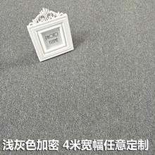 浅灰色加密不皱定制摄影背景毯拍照地毯淘宝工作室满铺地毯包边