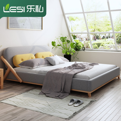 双人床棉麻价格