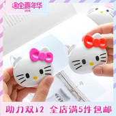 可爱Hello Kitty卡通凯蒂猫文具涂改带 kt猫头立体造型修正带 20m